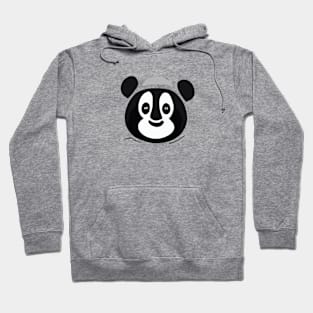 Panda in a Hat Hoodie